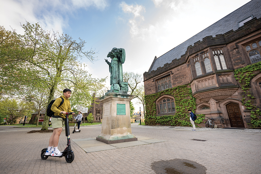 Princeton Is Making EScootering Safer on Campus Princeton Alumni Weekly